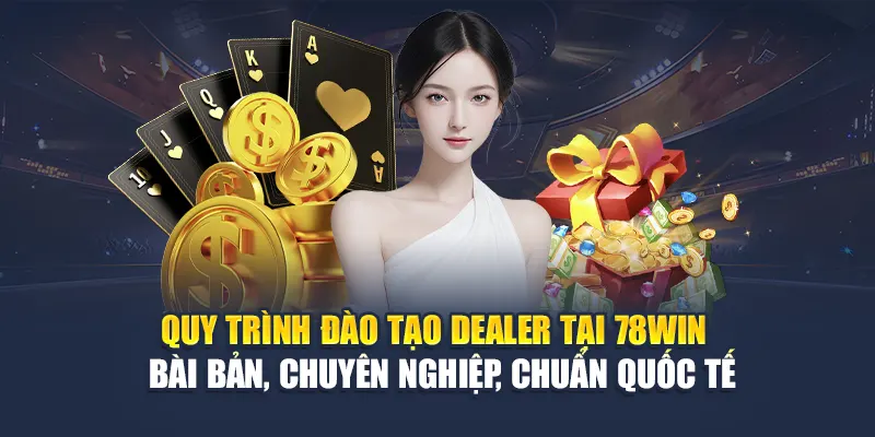 Dealer Casino Là Gì? Nhiệm Vụ Và Cách Làm Việc Tại 78WIN 7 Quy trình đào tạo dealer tại 78WIN – Bài bản, chuyên nghiệp, chuẩn quốc tế
